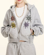 クロップドポケットジップアップジャケット