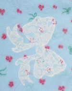 花柄プルオーバーセーター