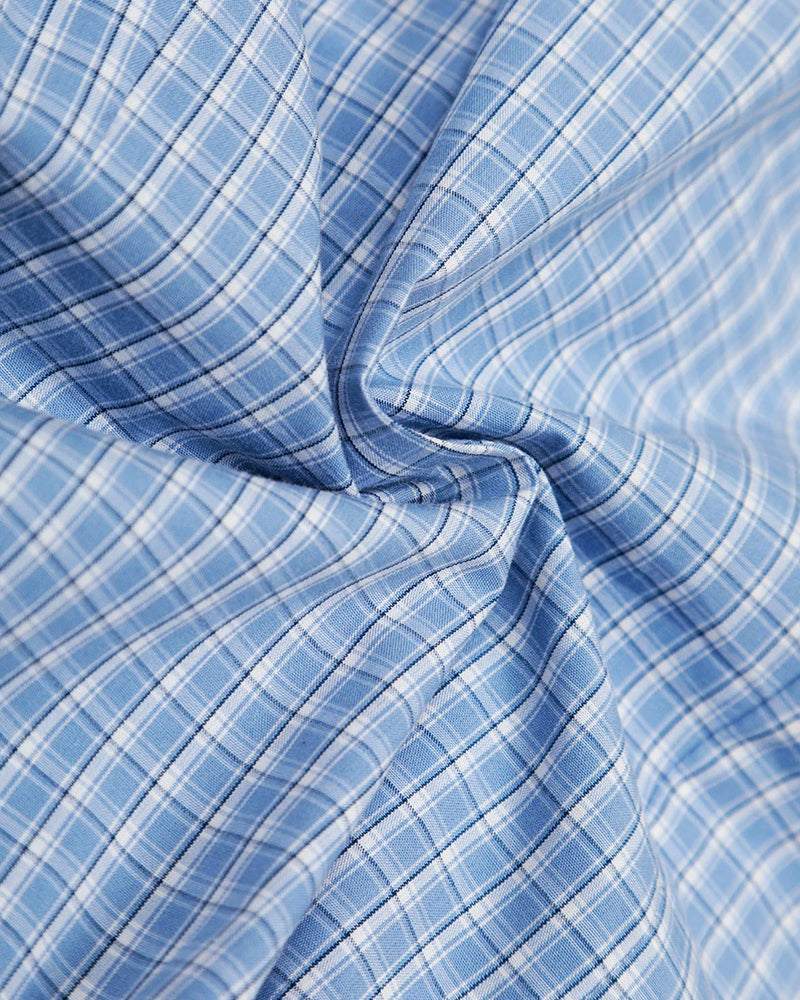 Retro Plaid Short Sleeve Shirt