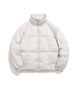Solid color loose down jacket