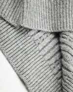 Double-breasted knit jacket