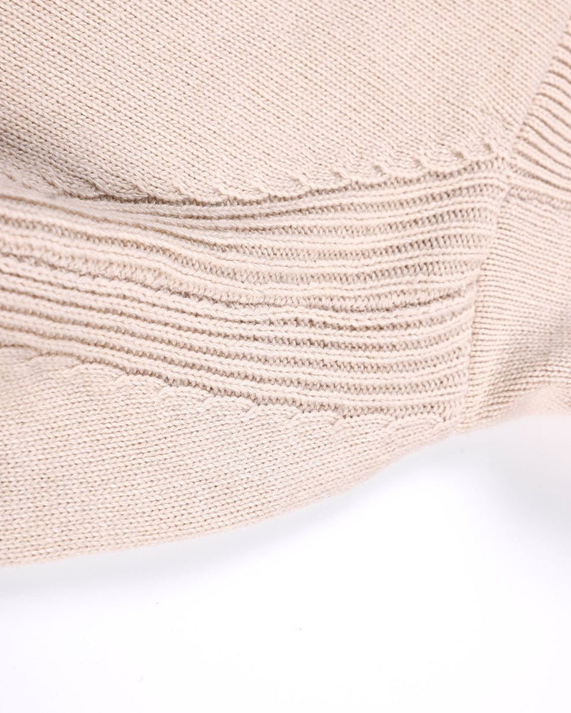 Minimalist knit jacket