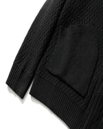 カジュアルレトロニットカーディガン