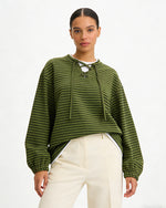 Minimalist Striped Long-Sleeve Top