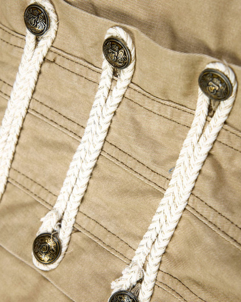 Double-breasted casual trousers