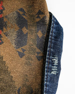 レトロなフェイクツーピースコート