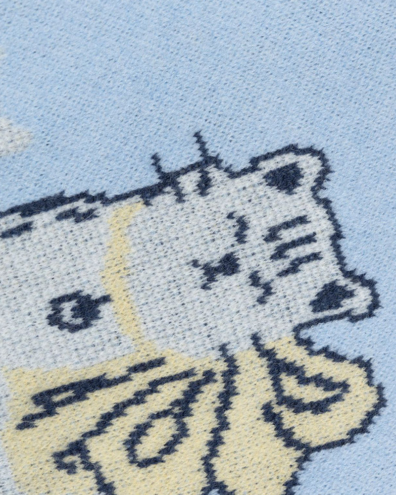 楽しいゆったりとしたプルオーバーセーター