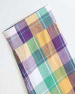 Fun cartoon plaid long-sleeved shirt