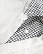 フェイクツーピース スプライス スウェットシャツ