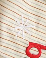 Contrast color plaid long-sleeved shirt