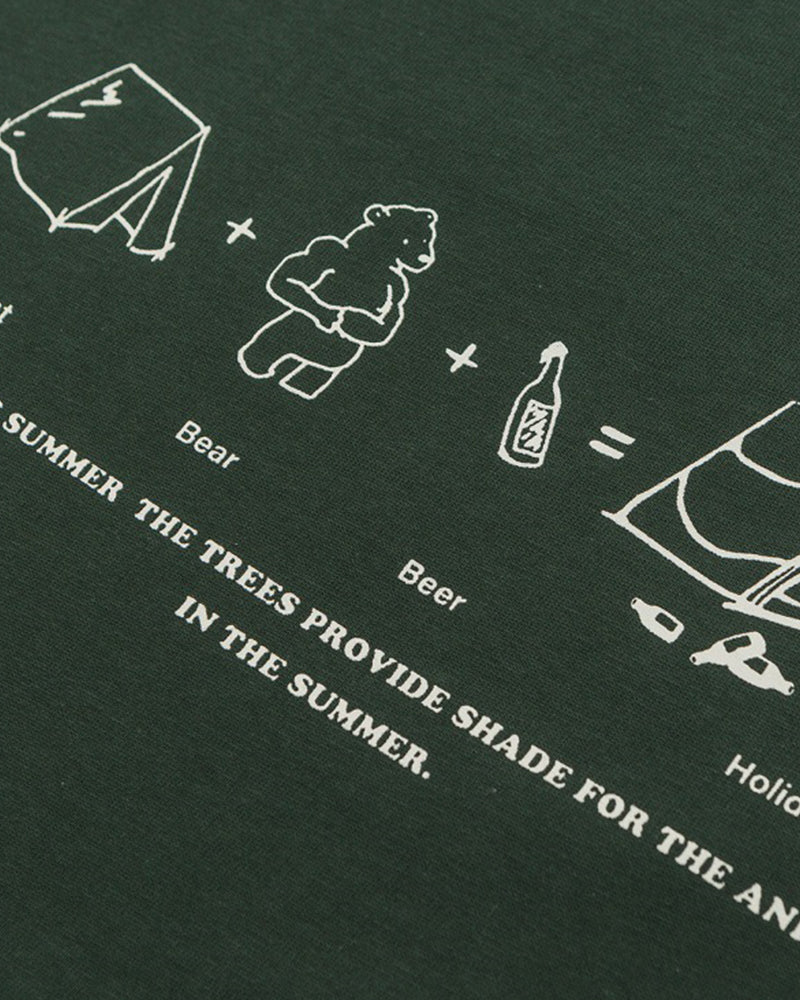 Fun pattern short sleeves