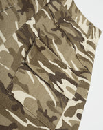 シンプルな迷彩柄ショートパンツ