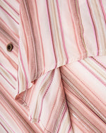 줄무늬 자수 긴팔 셔츠