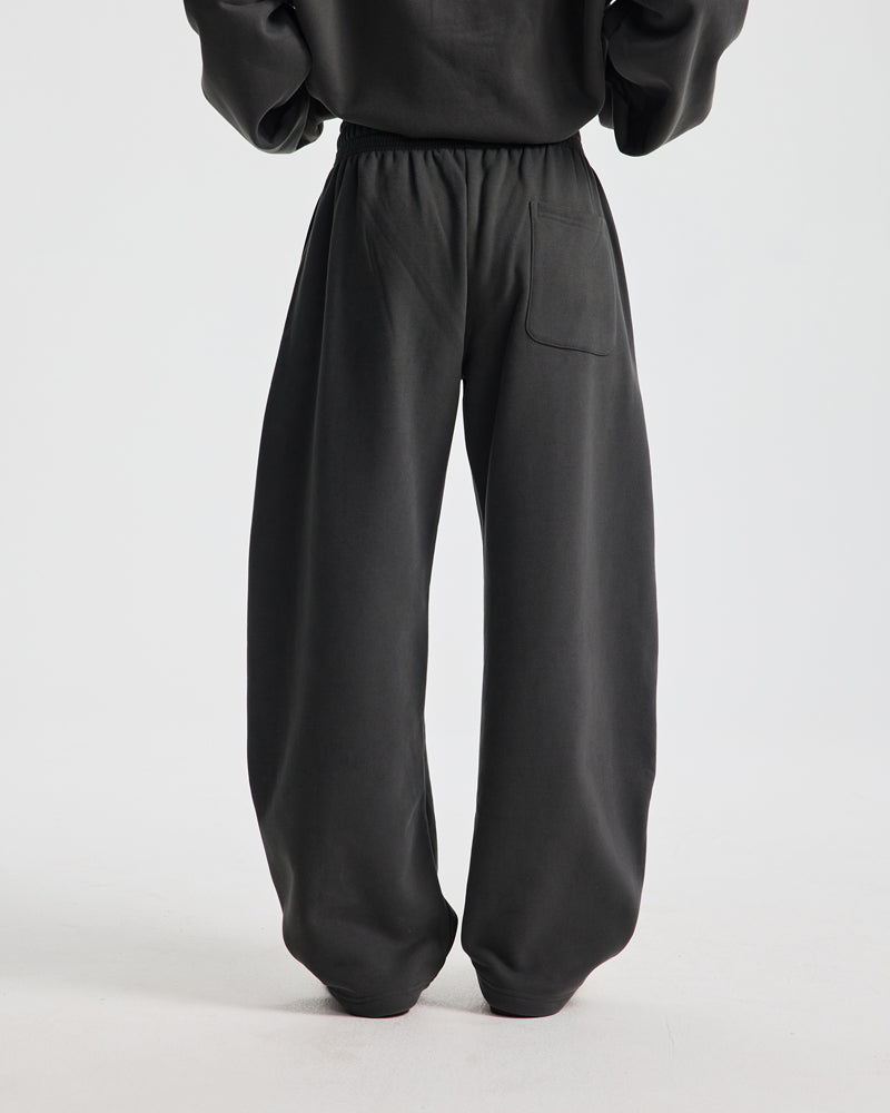 430g Fleece-Lined Loose Sweatpants
