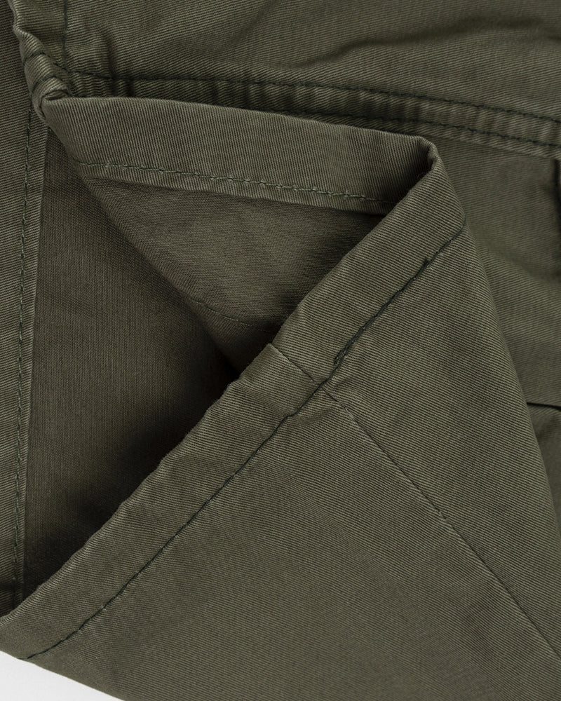 Retro simple cargo shorts