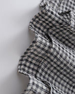 レトロチェック柄半袖シャツ