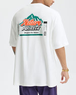 山のプリント半袖