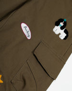 레트로 캐주얼 팬츠