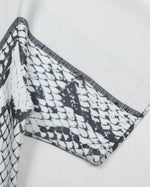 Snake print short sleeves