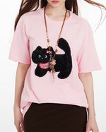 Rabbit crew neck short sleeves