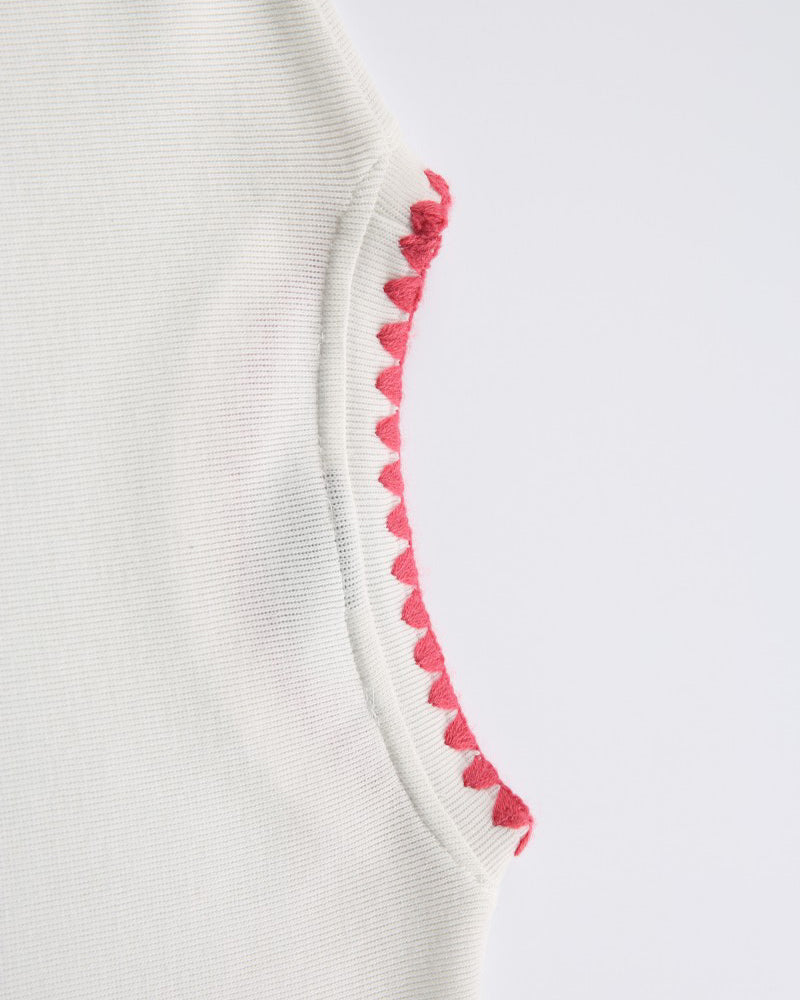 多用途の刺繍入り半袖