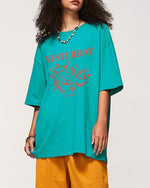 コントラストカラーの猫の半袖