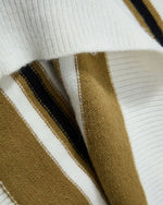 embroidered contrast sweater