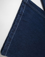 楽しいプリントのクロップドジーンズ