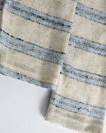 Striped long-sleeve Henley shirt