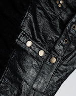 레트로 비대칭 스커트