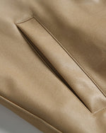 コントラストグラデーションスタンドカラージャケット