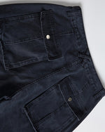 Washed work trousers