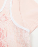 Retro cute simple short sleeves