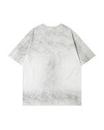 ウォッシュ加工のゆったりとした半袖