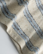 Striped long-sleeve Henley shirt