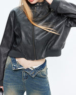 ショートレザージャケット