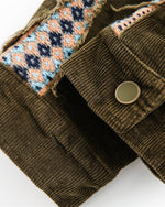 ダイヤモンドパッチワークジャケット