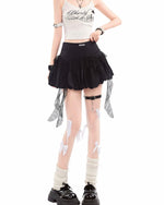 シンプルなショートスカート