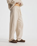 430g Fleece-Lined Loose Sweatpants