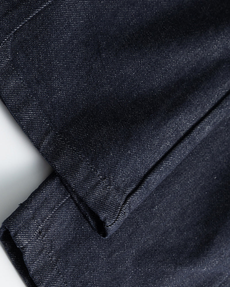 Loose-fit denim trousers