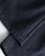 Loose-fit denim trousers