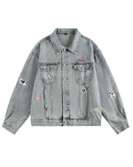 漫画のデニムジャケット