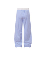 스트라이프 캐주얼 바지