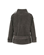 Double-breasted trench coat