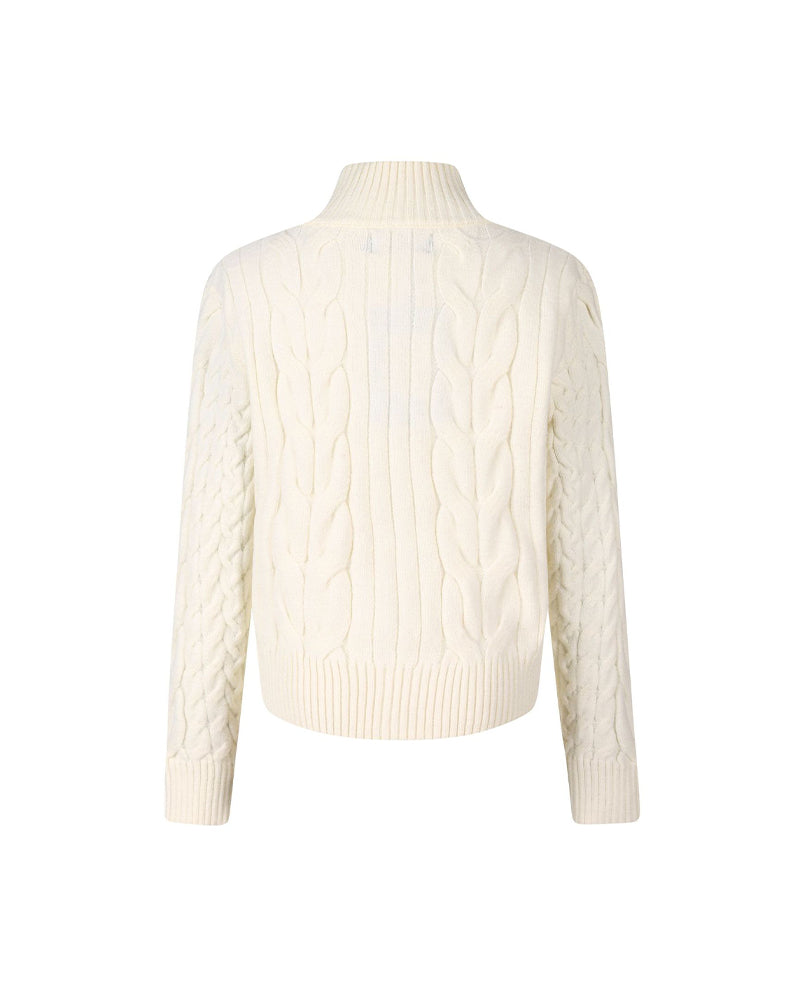 Minimalist knit jacket