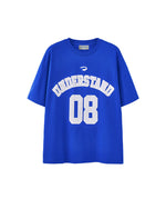 Letter print short sleeves