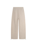 Drawstring casual trousers