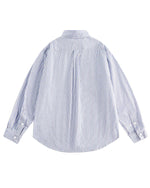 パッチワークフェイクツーピースシャツ