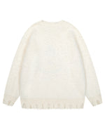 楽しい柄のセーター