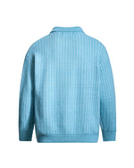 ヴィンテージストライプハーフジップセーター